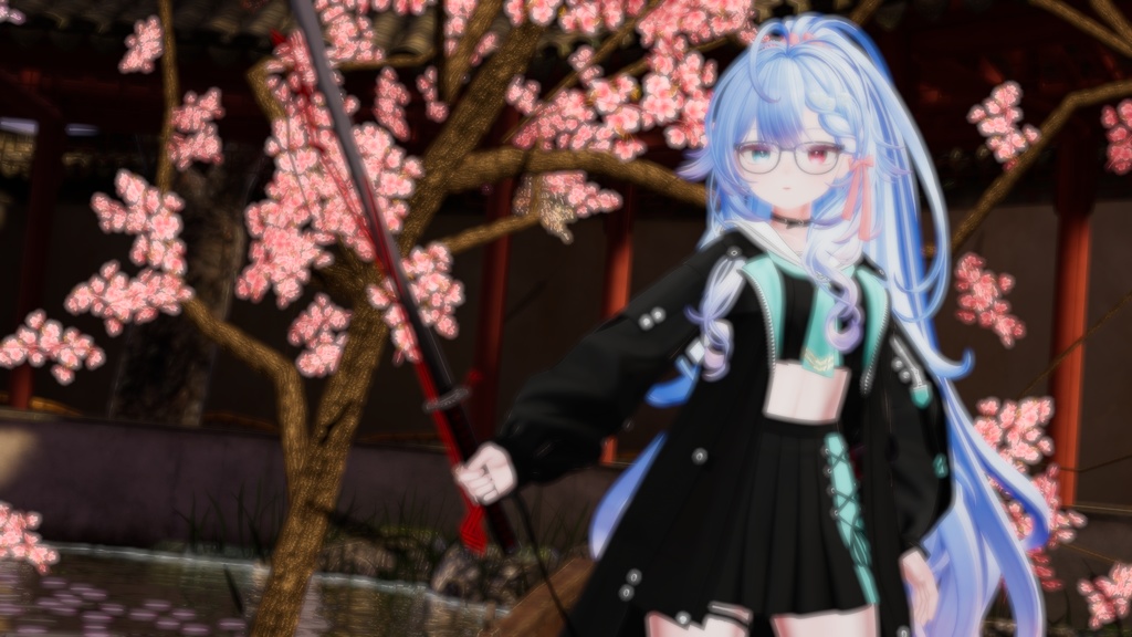 妖刀-鴉迅-【MA対応】【VRC想定アバターギミック】