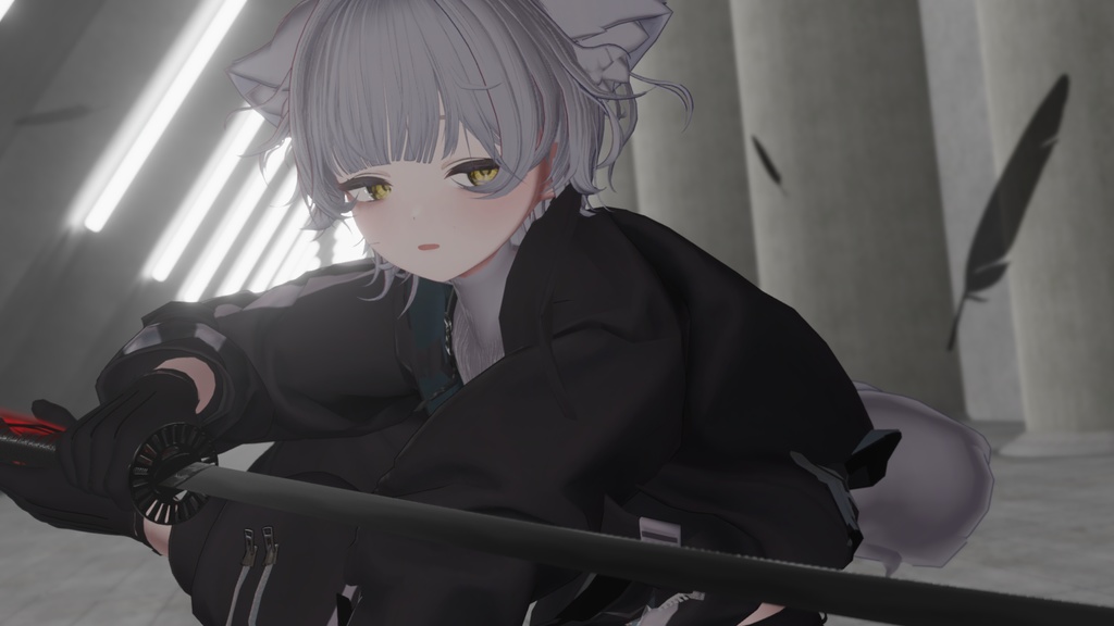 妖刀-鴉迅-【MA対応】【VRC想定アバターギミック】