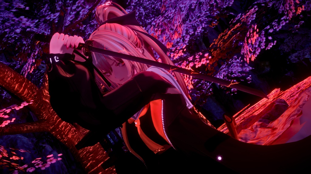 妖刀-鴉迅-【MA対応】【VRC想定アバターギミック】