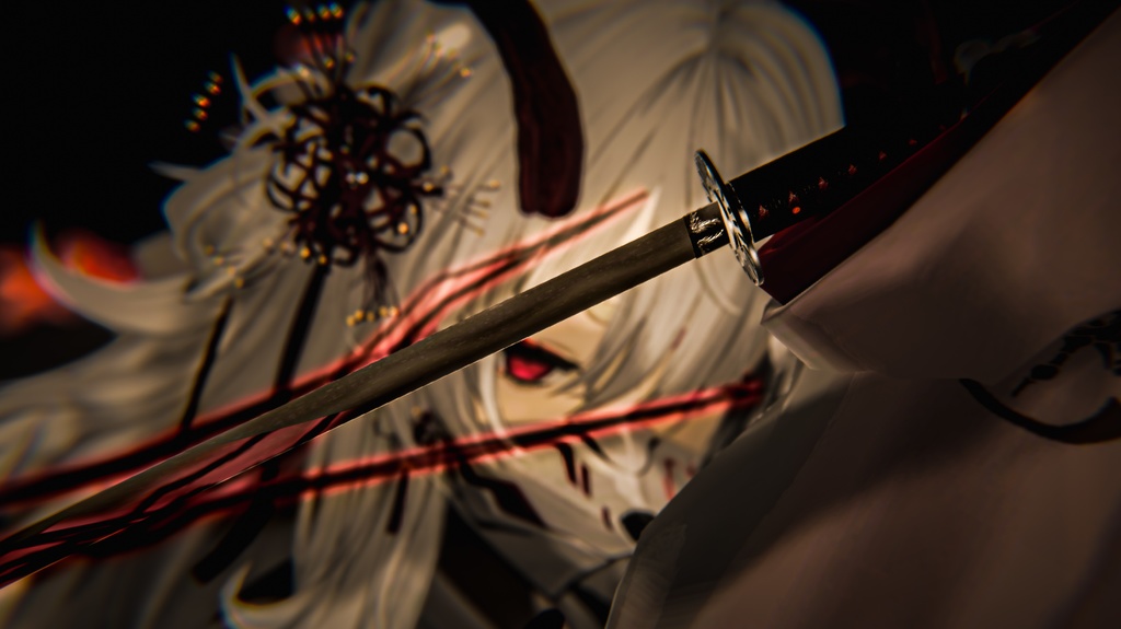 妖刀-鴉迅-【MA対応】【VRC想定アバターギミック】