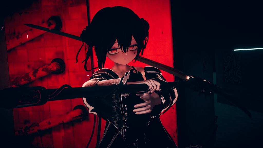 【発売セール中】妖武-咎花-【MA対応】【VRC想定アバターギミック】