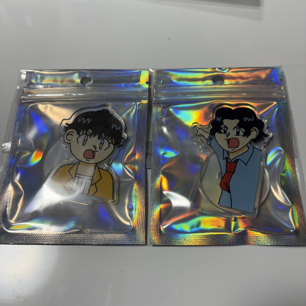 信一&十二少が発見するアクスタ