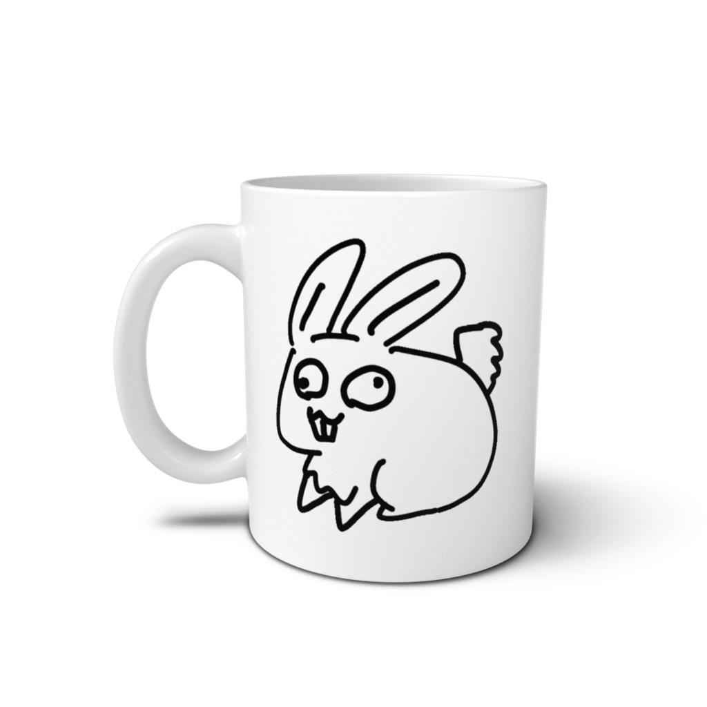 ラリうさぎ マグカップ