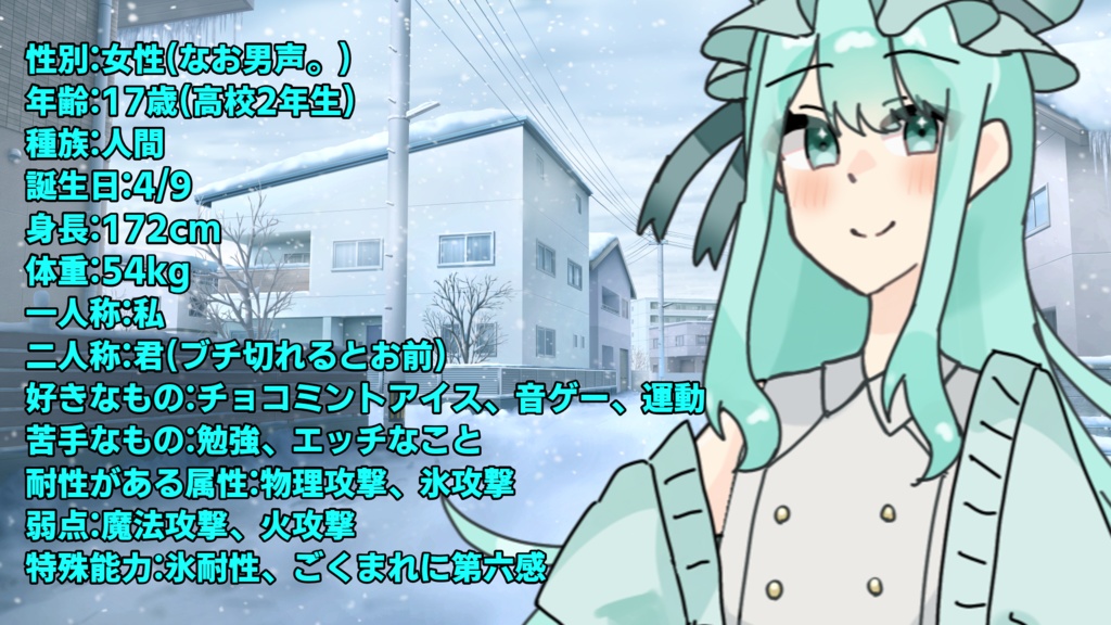 ちょこみんと(2次元) 利用規約+プロフィール