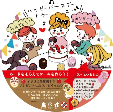 ハッピーバースデーケーキ Happy Birthday Cake