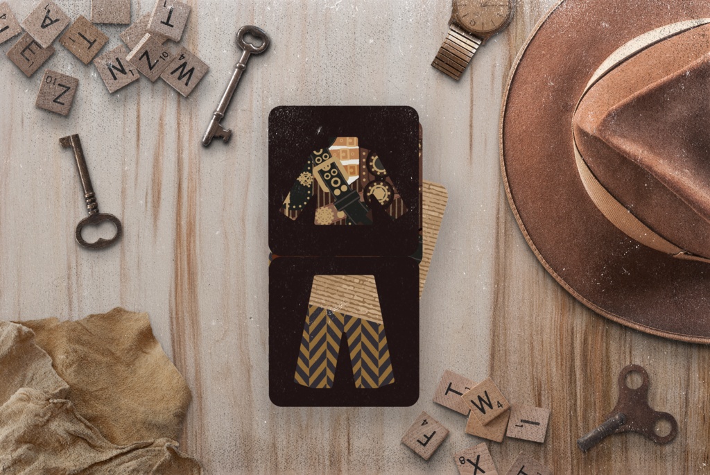 #なに着る アップグレードカード&ねこ木駒 ファッションコーディネートゲーム こんなとき、なに着る?