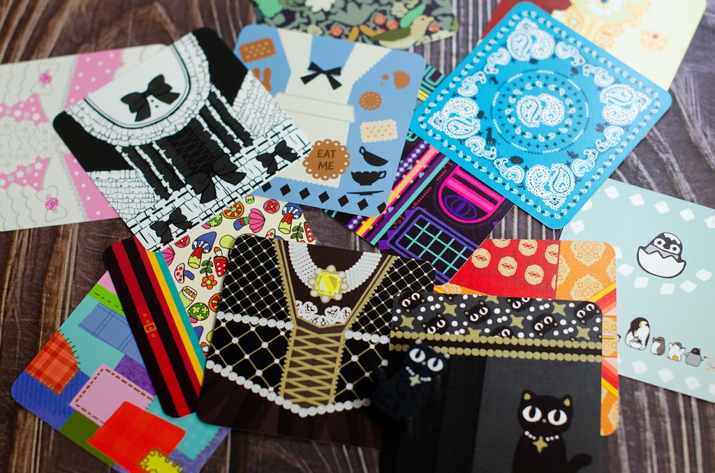 #なに着る アップグレードカード&ねこ木駒 ファッションコーディネートゲーム こんなとき、なに着る?