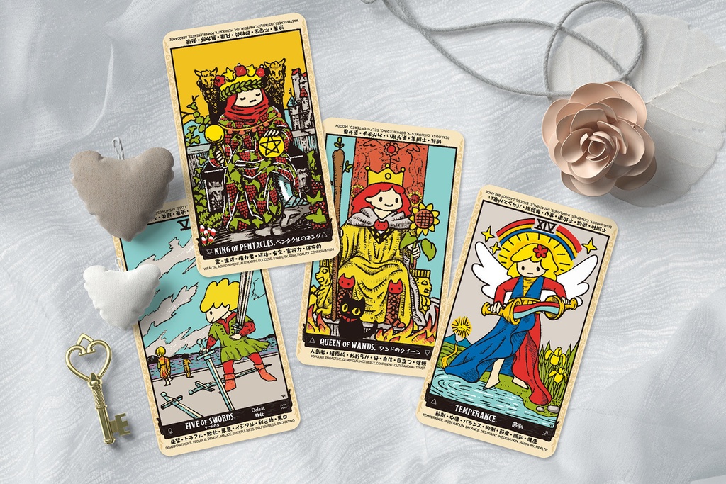 Yuru Tarot『君のゆるいタロット占いが私を癒してくれるから #ゆる占い 』フルデッキ版