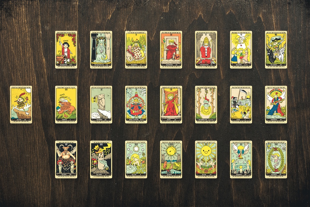 Yuru Tarot『君のゆるいタロット占いが私を癒してくれるから #ゆる占い 』フルデッキ版