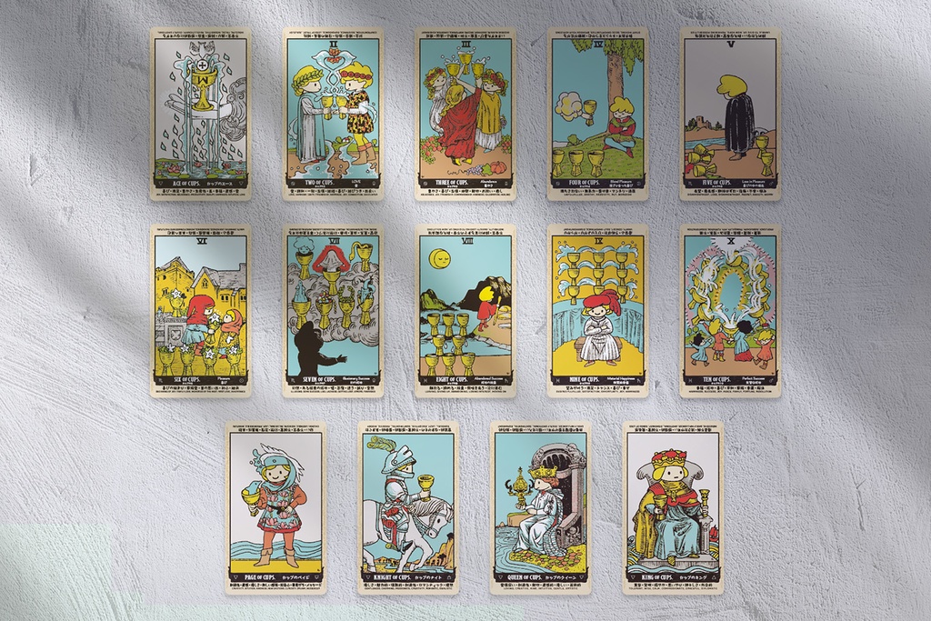 Yuru Tarot『君のゆるいタロット占いが私を癒してくれるから #ゆる占い 』フルデッキ版