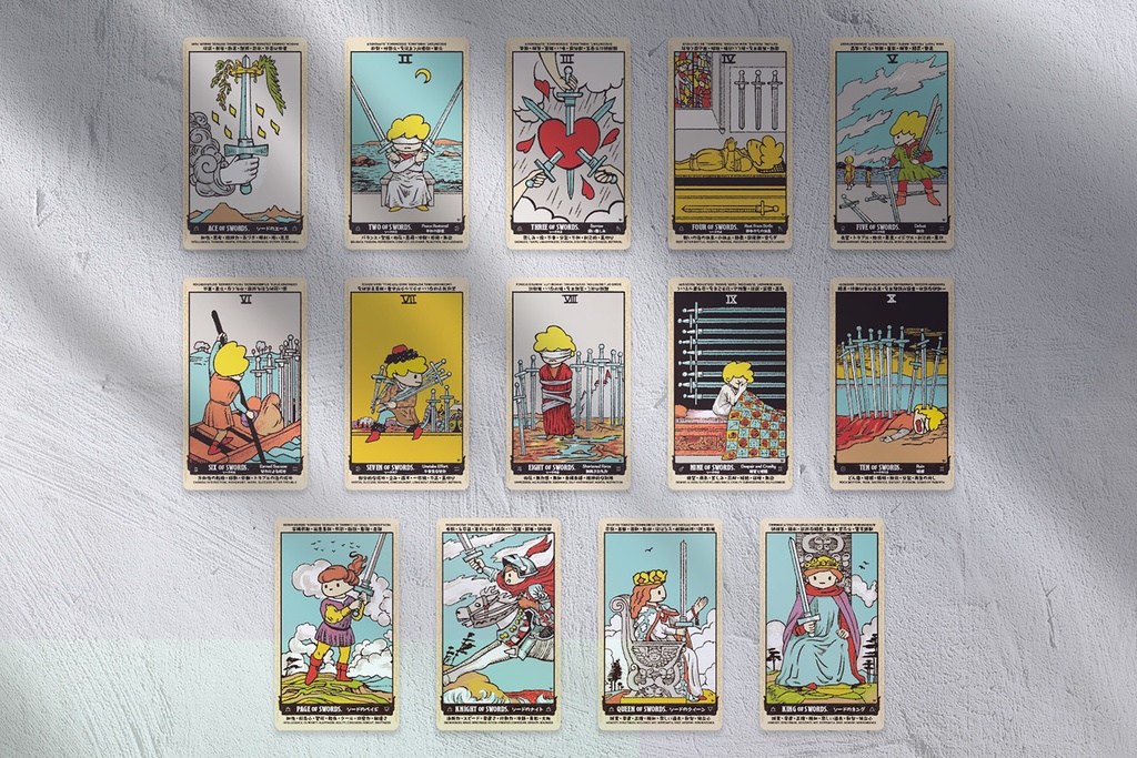 Yuru Tarot『君のゆるいタロット占いが私を癒してくれるから #ゆる占い 』フルデッキ版