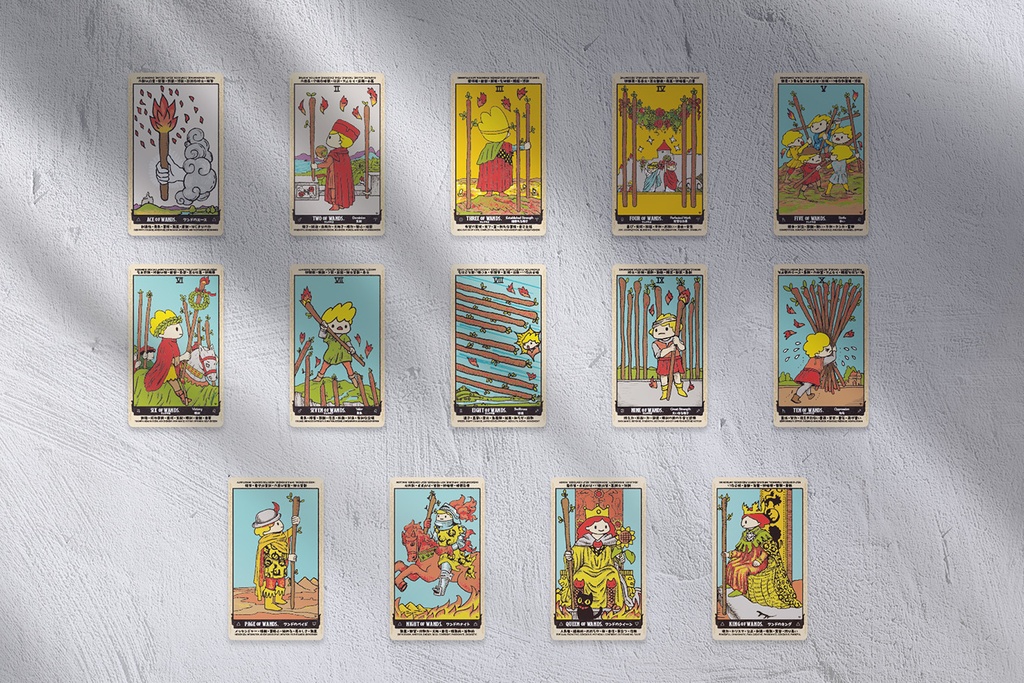 Yuru Tarot『君のゆるいタロット占いが私を癒してくれるから #ゆる占い 』フルデッキ版