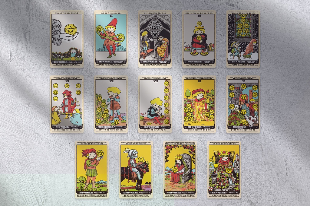 Yuru Tarot『君のゆるいタロット占いが私を癒してくれるから #ゆる占い 』フルデッキ版