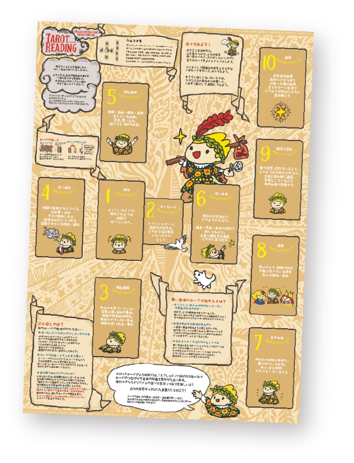 ゆる占いオリジナルタロットクロス