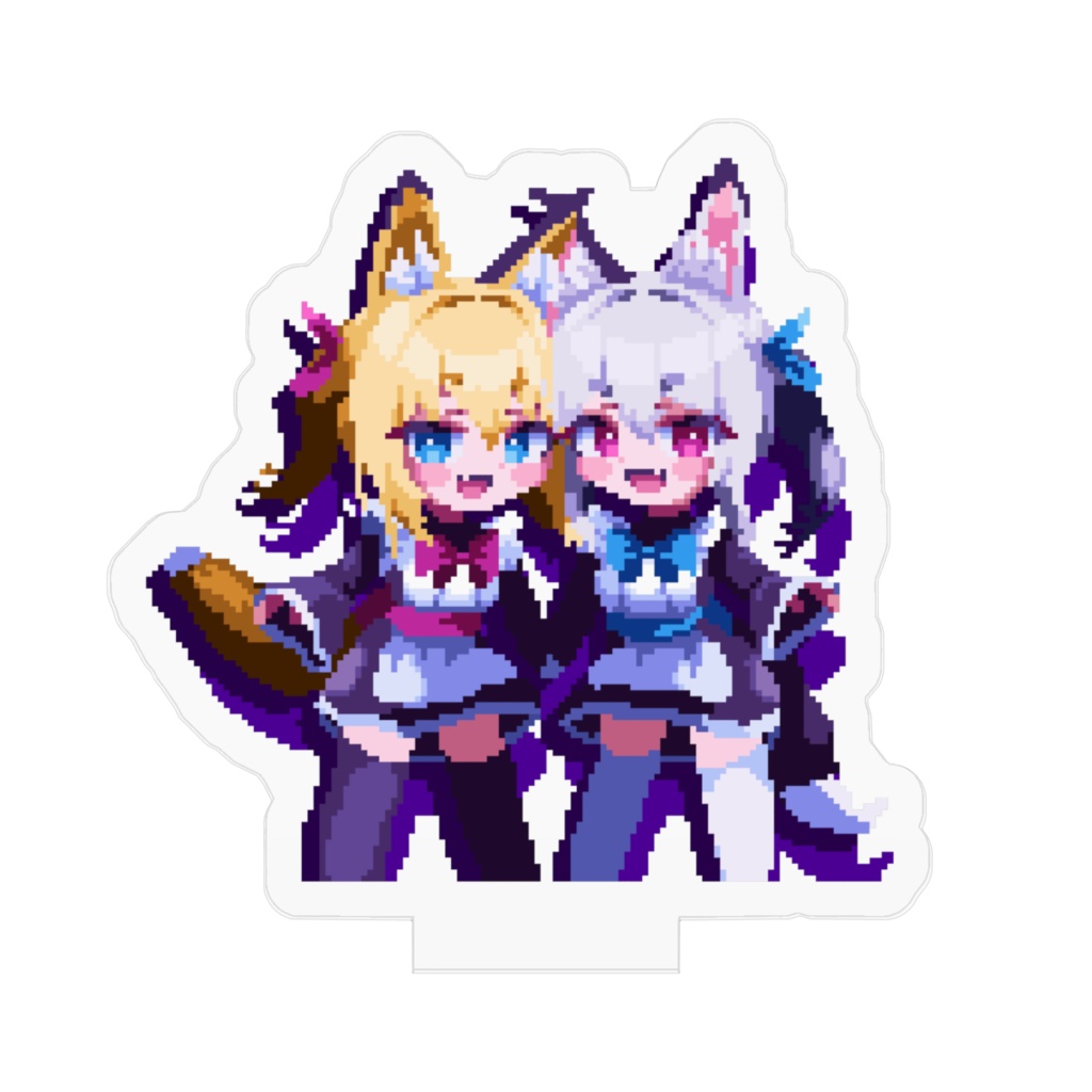 Maid Fox アクリルフィギュア