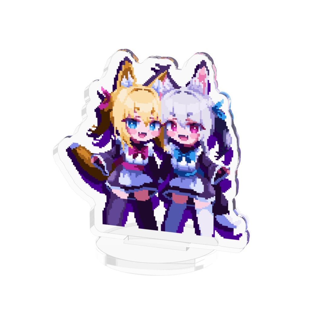 Maid Fox アクリルフィギュア