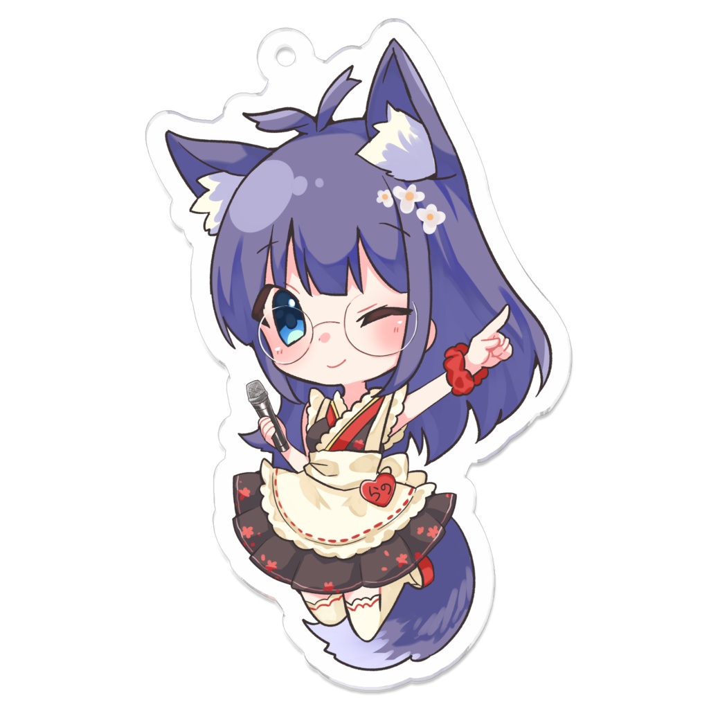 本山らのアクリルキーホルダー　アイドルver.