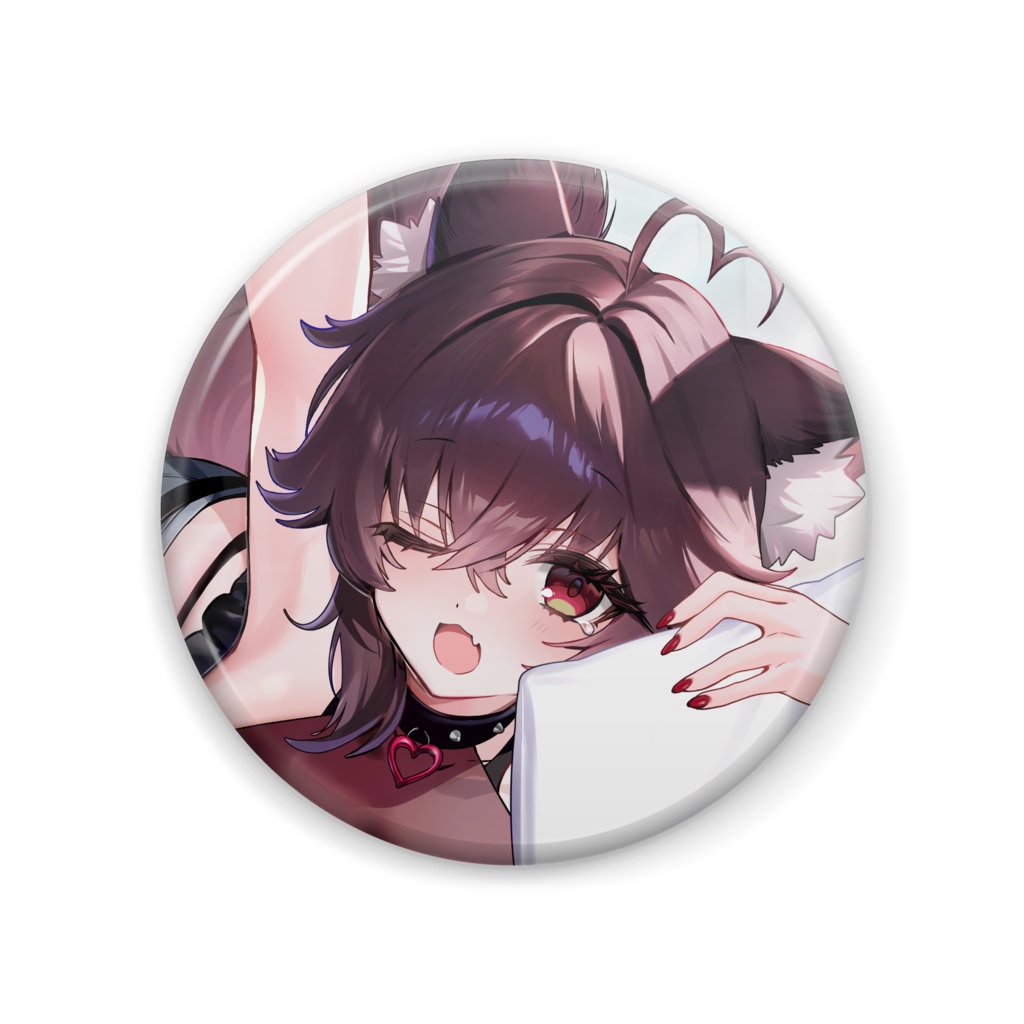 お昼寝缶バッチ