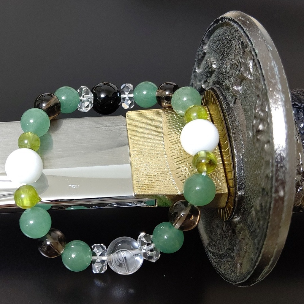 【紋彫刻入り】刀剣乱舞イメージブレスレット≪石切丸≫