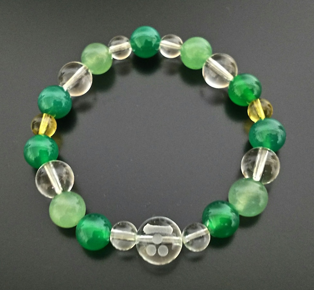 【戦国武将】毛利元就イメージブレスレット【三矢の誓い】