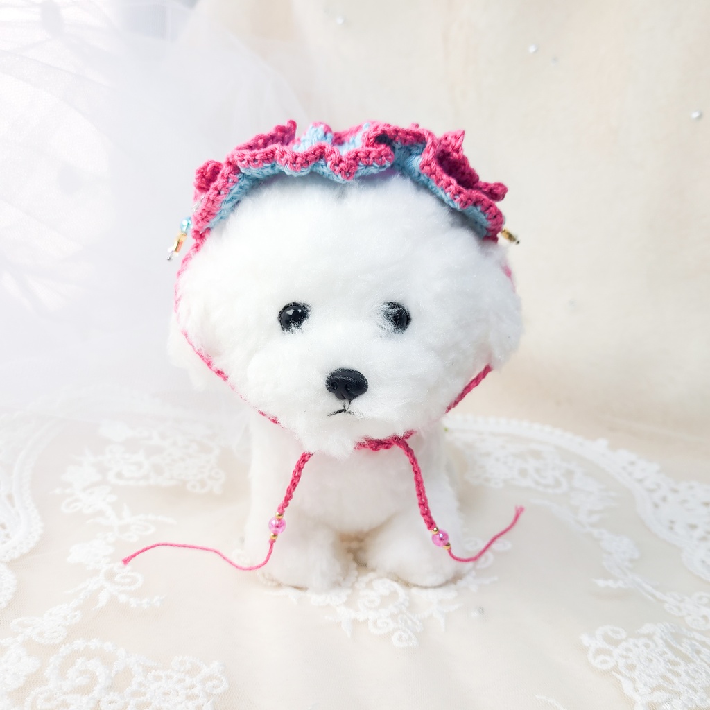 【10〜12cm用】ぬいのヘッドドレス/ちょうちょ