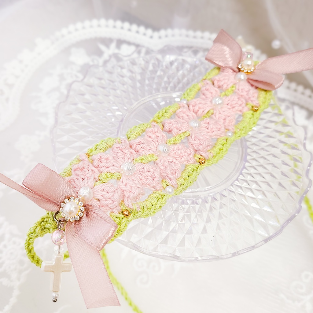 【15〜17cm用】ぬいのヘッドドレス  さくら