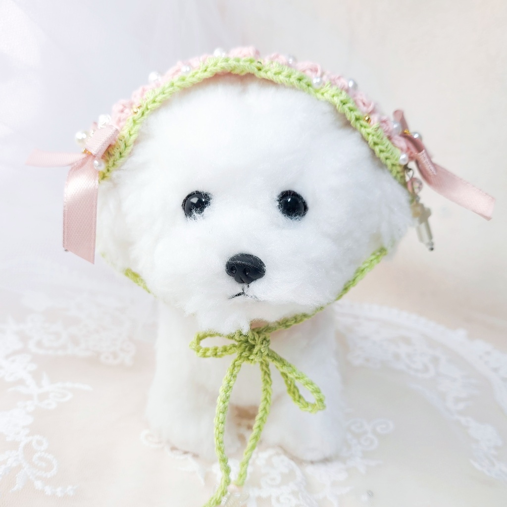 【15〜17cm用】ぬいのヘッドドレス  さくら