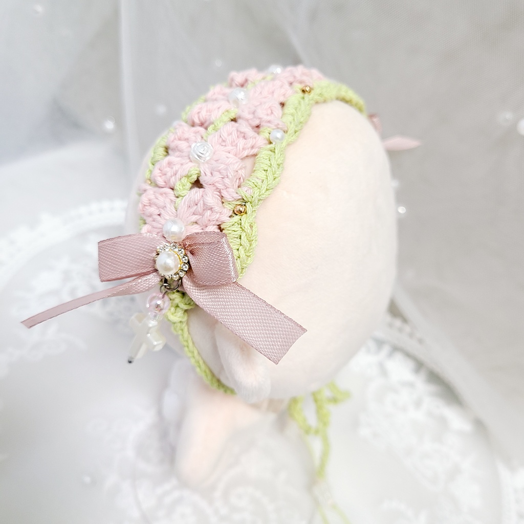【15〜17cm用】ぬいのヘッドドレス  さくら