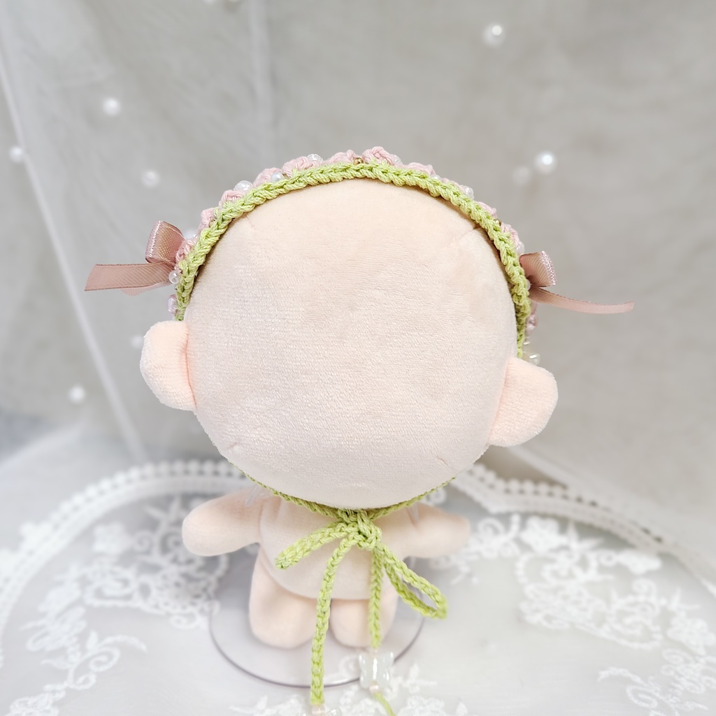 【15〜17cm用】ぬいのヘッドドレス さくら