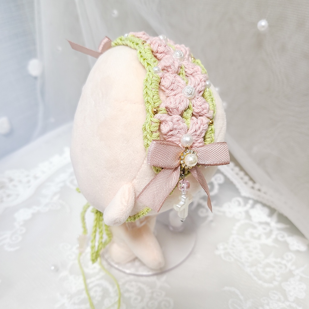 【15〜17cm用】ぬいのヘッドドレス さくら