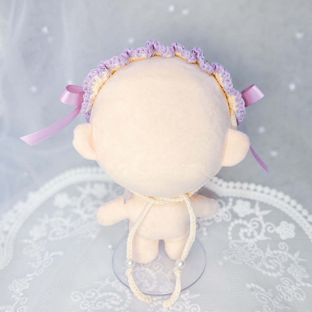 【15〜17cm用】ぬいのヘッドドレス/ぽこぽこアイス