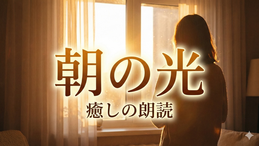 朗読023_朝の光 #朗読#癒しの朗読#エッセイ朗読#朝の光#朝の時間#朝活#モーニングルーティン#静かな時間#心を整える#リラックス#ヒーリング#穏やかな朝#新しい一日#希望#ナレーション