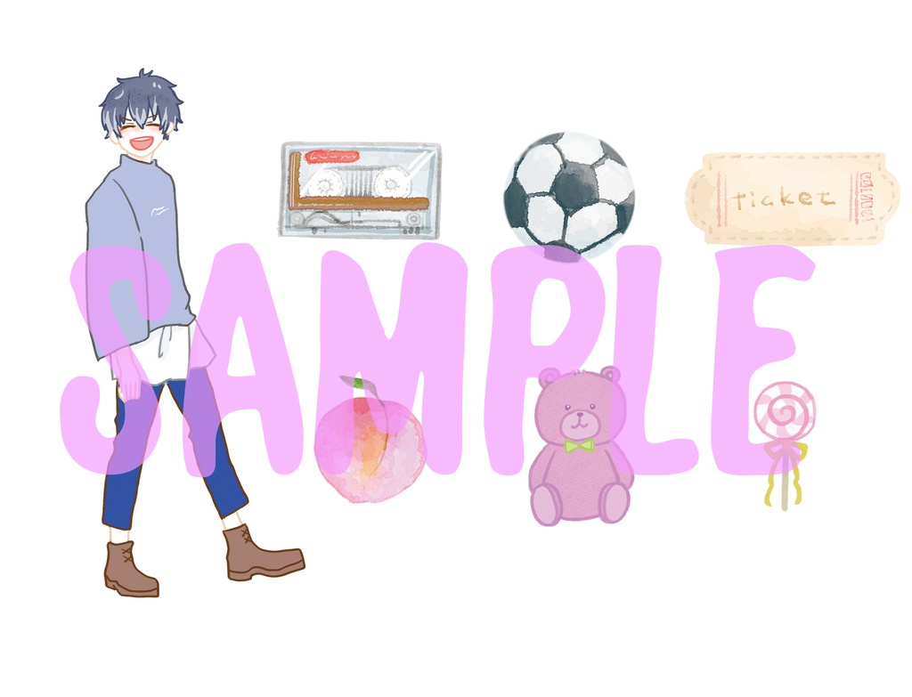 IRODORi - Sticker ~Spring~(モモ)