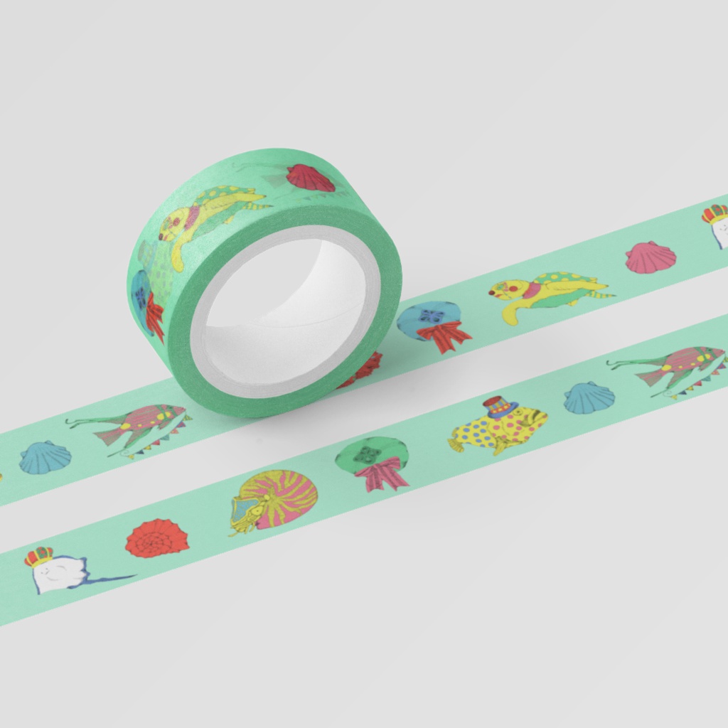 マスキングテープ「Circus of Underwater」