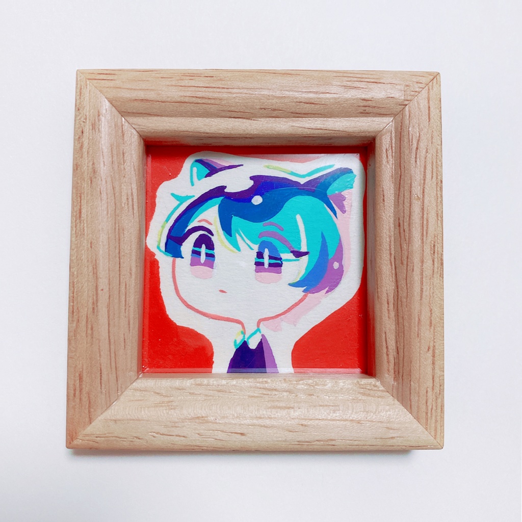 【ミニ原画】シャツねこ
