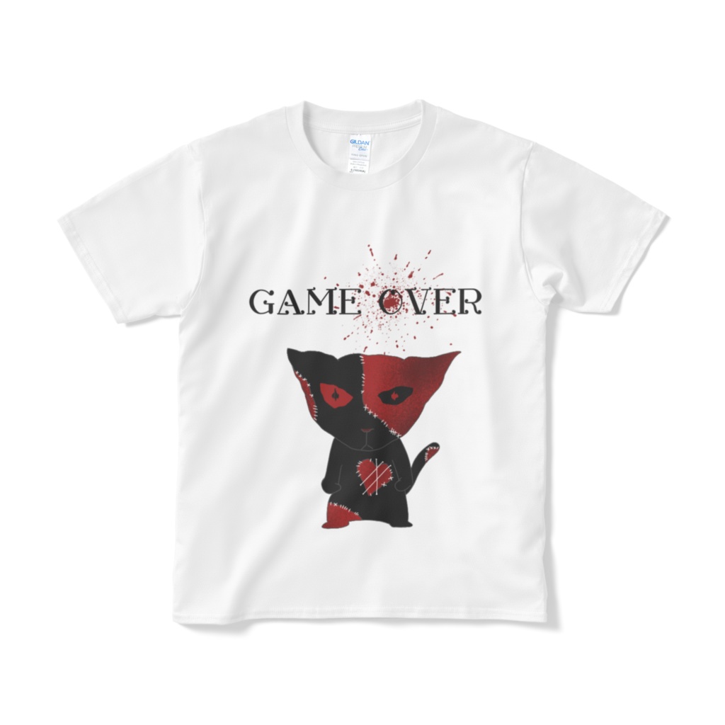 『ツギハギニャンキーくん』Tシャツ