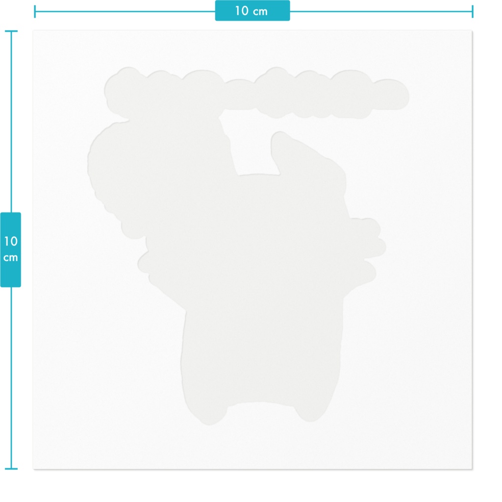 『ツギハギきるみゃン』ステッカー