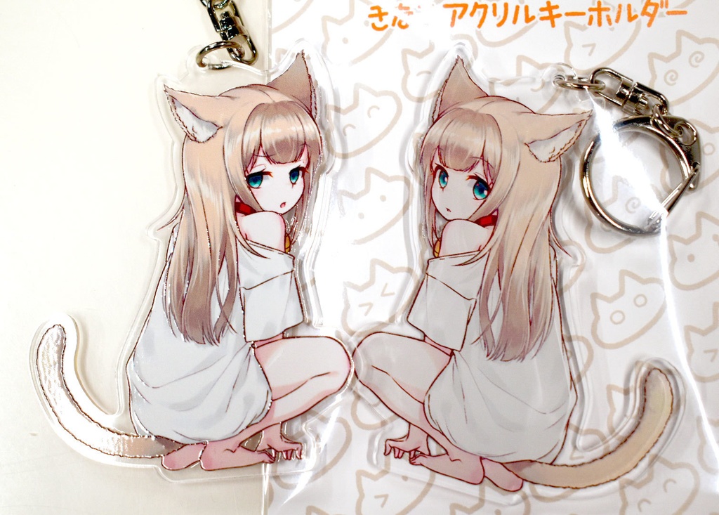 きなこアクリルキーホルダー 振り向きタイプ/Kinako Acrylic Keychain Turn-around type