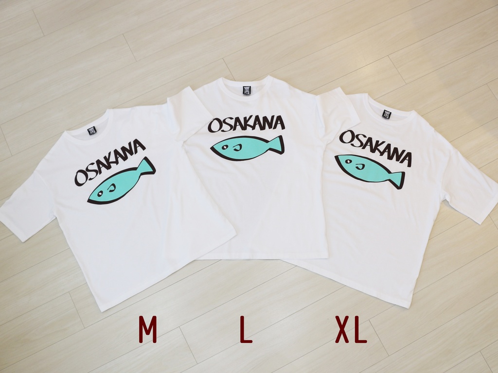 きなこのおさかなTシャツ／Kinako's OSAKANA T-shirt
