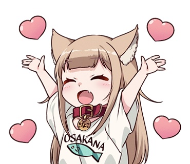 きなこのおさかなTシャツ/Kinako's OSAKANA T-shirt