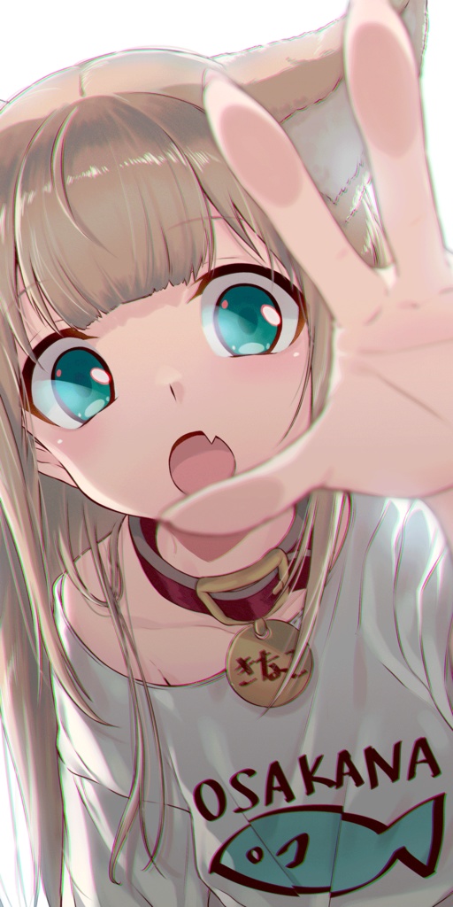 きなこのおさかなTシャツ/Kinako's OSAKANA T-shirt