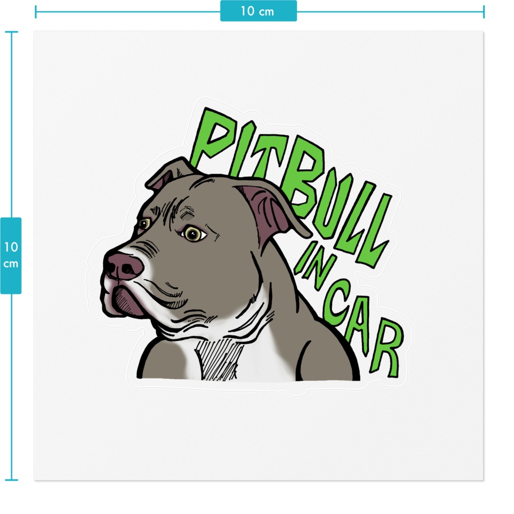 ピットブル ステッカー