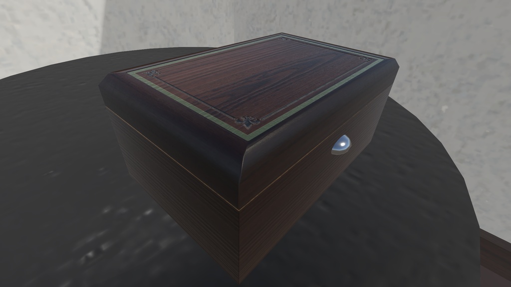 VRChat向けジュエリーボックス付きオルゴール