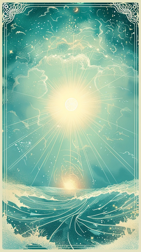 【♐いて座｜11月】金運・恋愛・願望成就｜ラッキーカラーと宇宙エネルギーを宿すお守り待ち受け画像