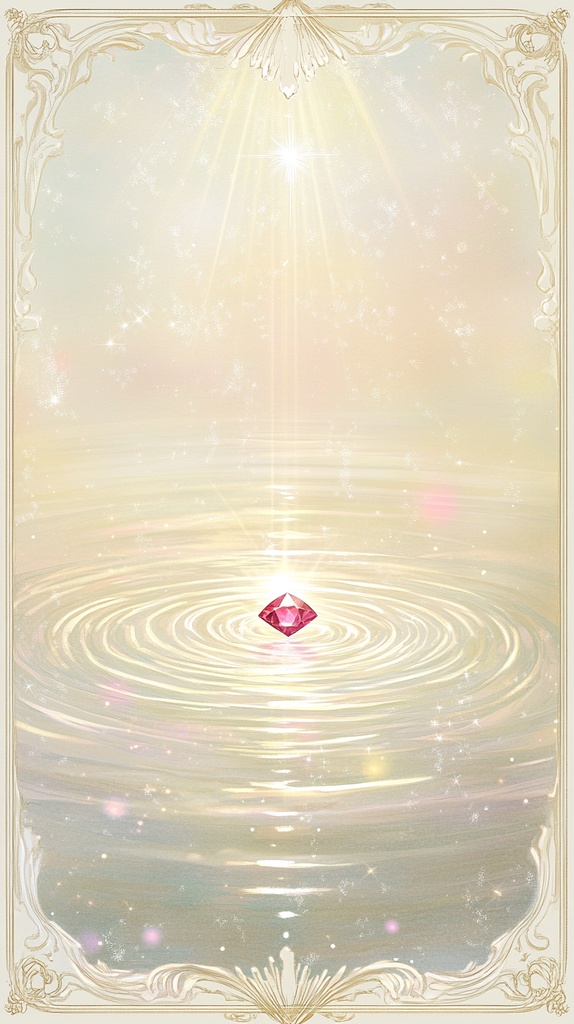 【♈おひつじ座｜12月】金運・恋愛・願望成就｜ラッキーカラーと宇宙エネルギーを宿すお守り待ち受け画像