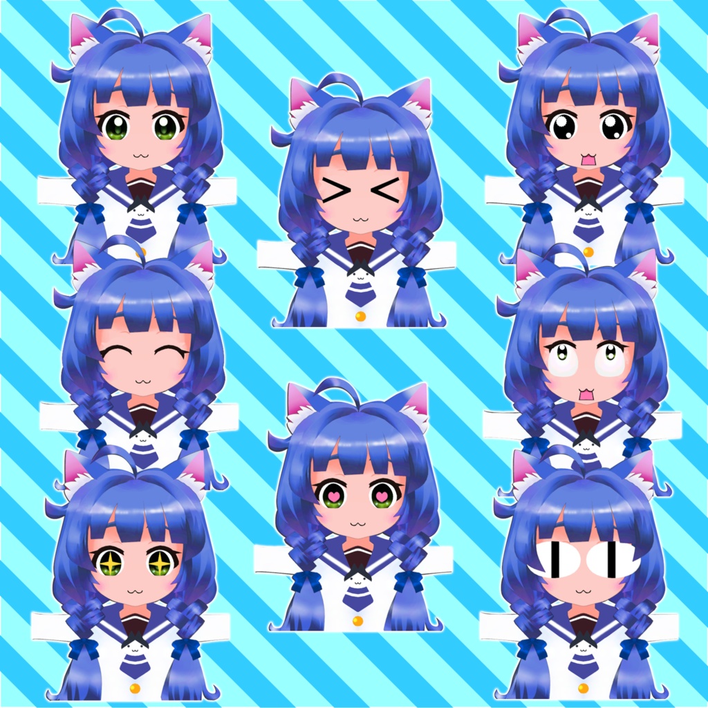 たま(Tama)【オリジナル3Dモデル】