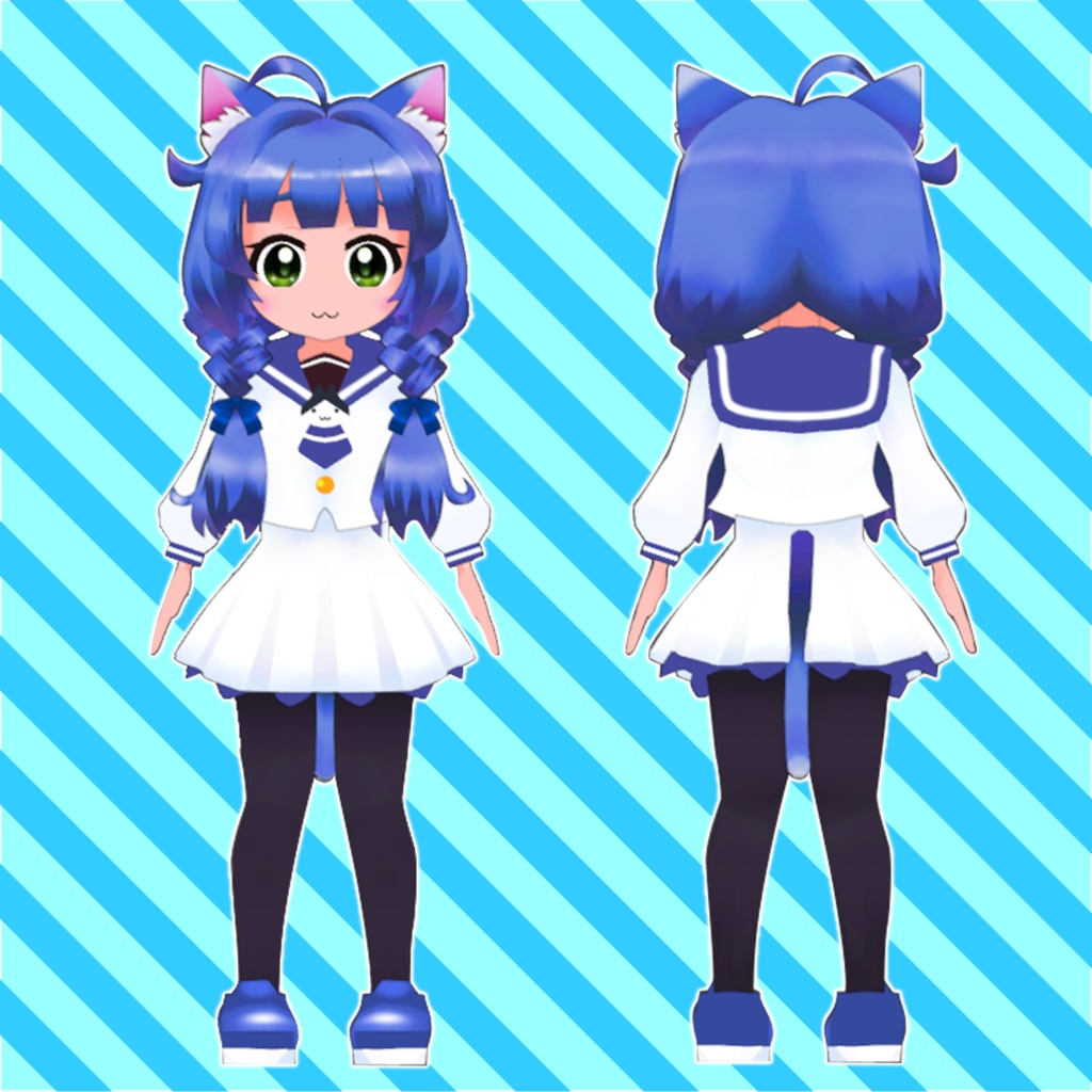 たま(Tama)【オリジナル3Dモデル】