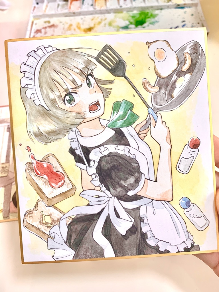 早起きメイドさん