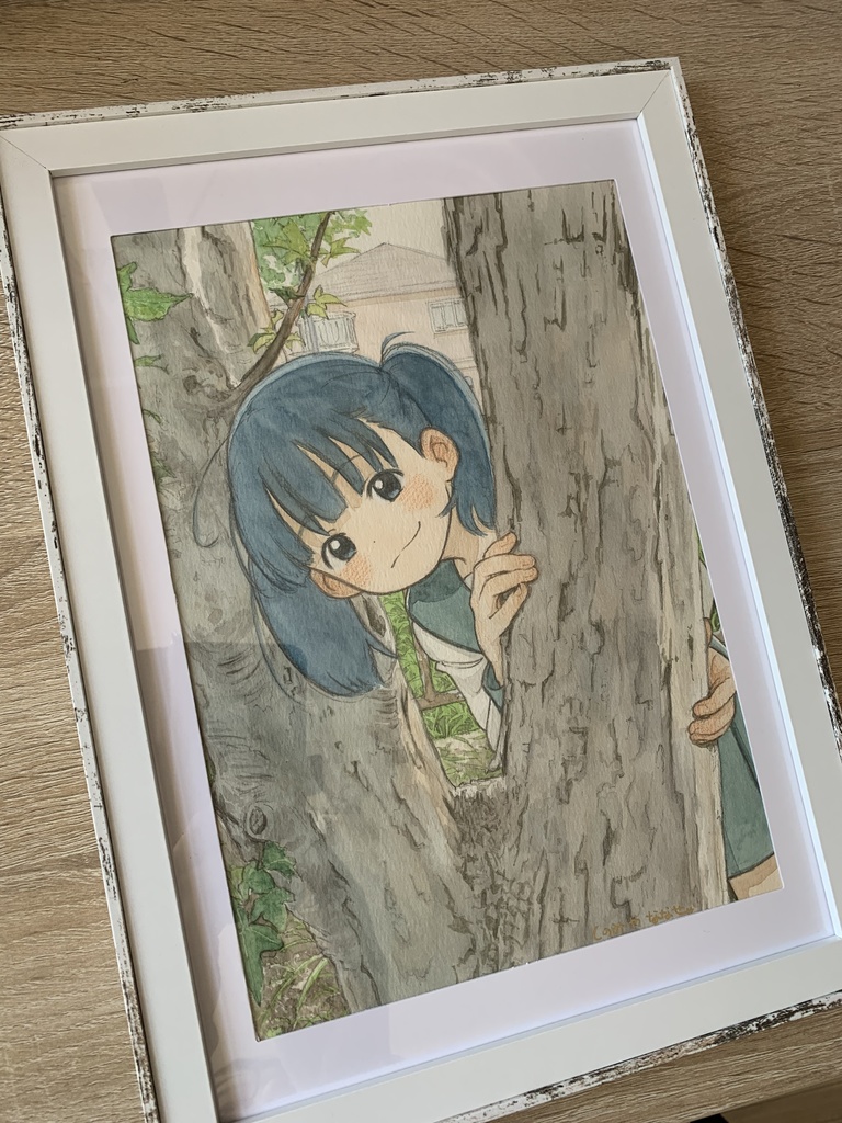 ななせたん　イラスト原画