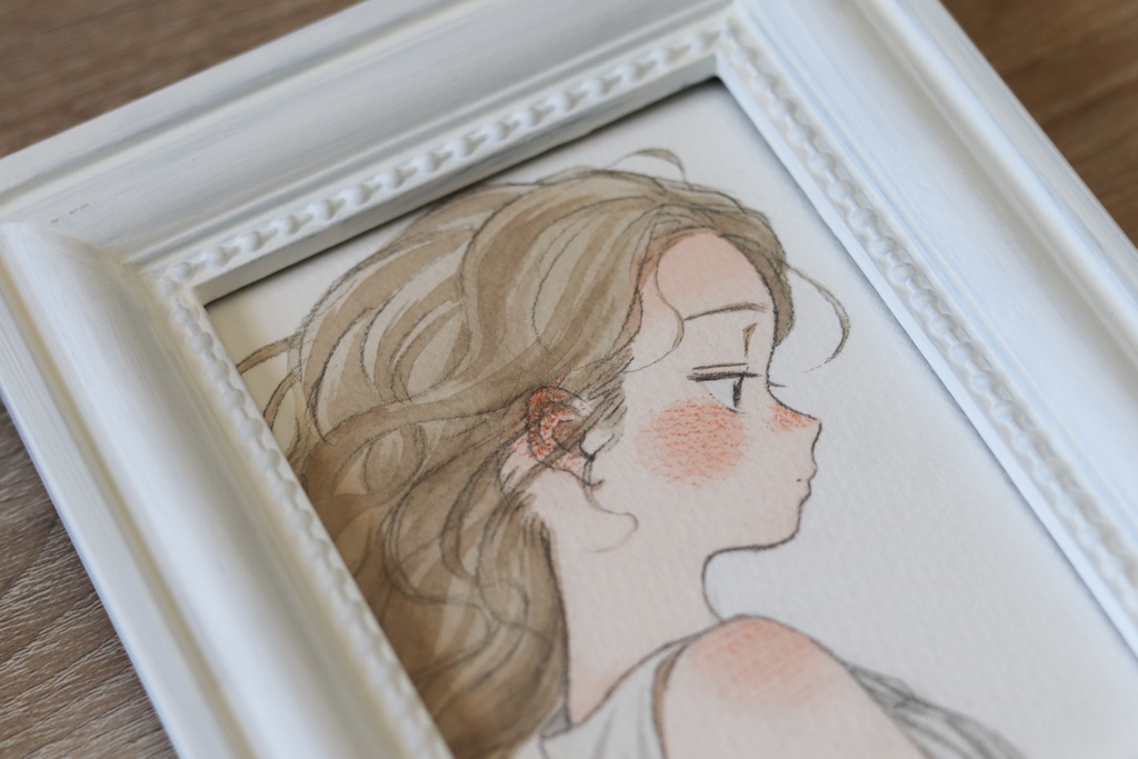 🦢イラスト原画